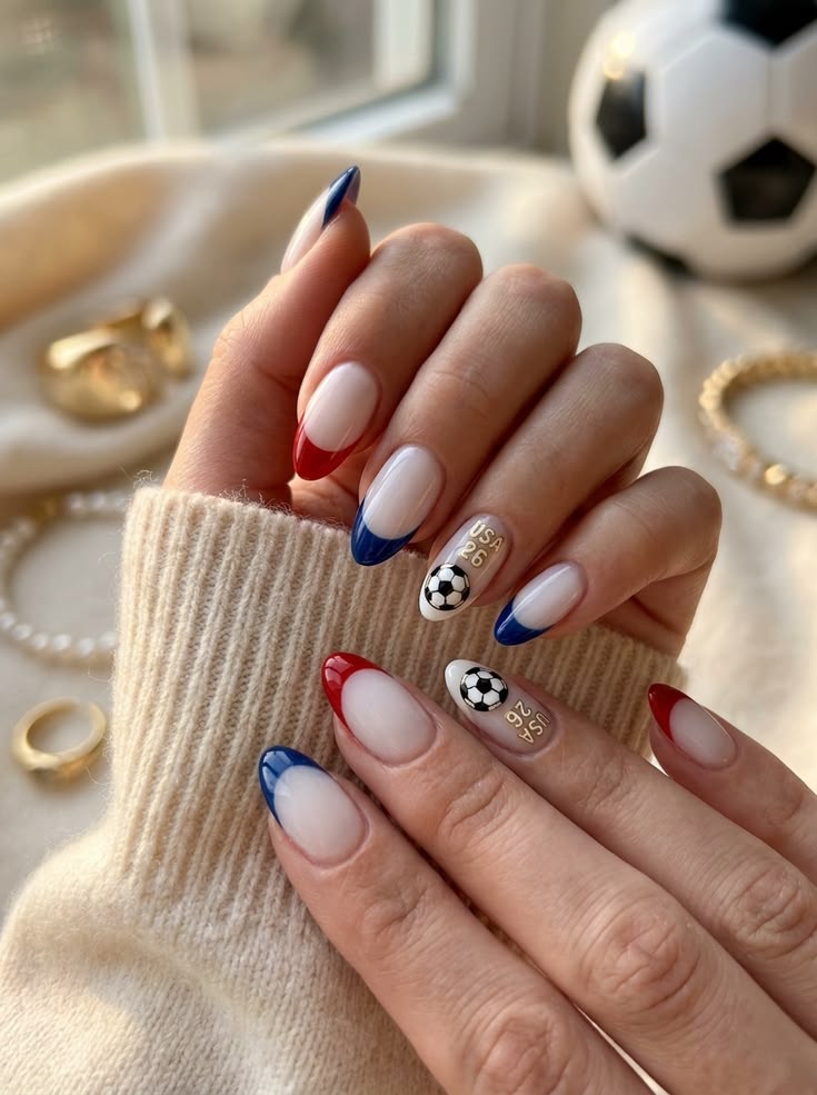 Chrome French Tips