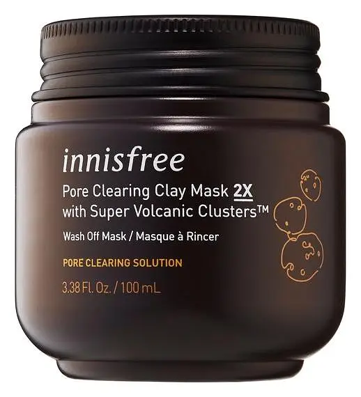 Super Volcanic Clusters Pore Clearing Clay Mask