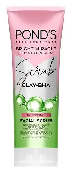 Clay-BHA Facial Scrub