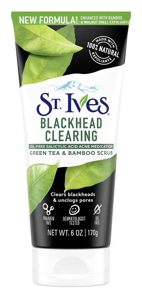Blackhead Clearing Face Scrub Green Tea
