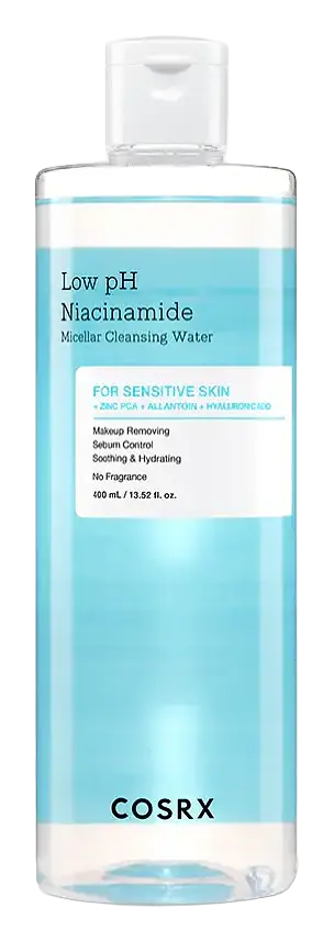 Low pH Niacinamide Micellar Cleansing Water