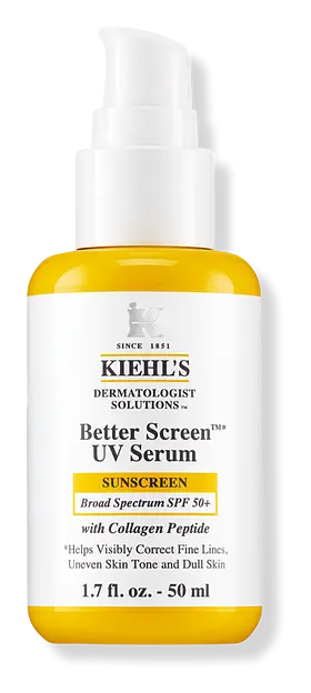 Better Screen UV Serum SPF 50+ Facial Sunscreen With Collagen Peptide