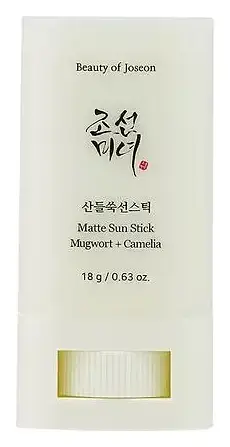Matte Sun Stick: Mugwort + Camelia SPF 50 PA++++