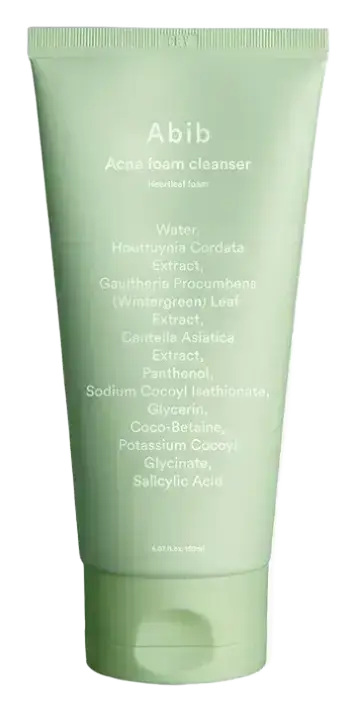 Acne Foam Cleanser Heartleaf Foam