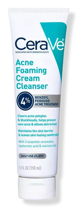 Acne Foaming Cream Cleanser