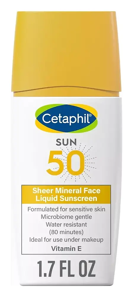 Sheer Mineral Face Liquid Sunscreen Broad Spectrum SPF 50