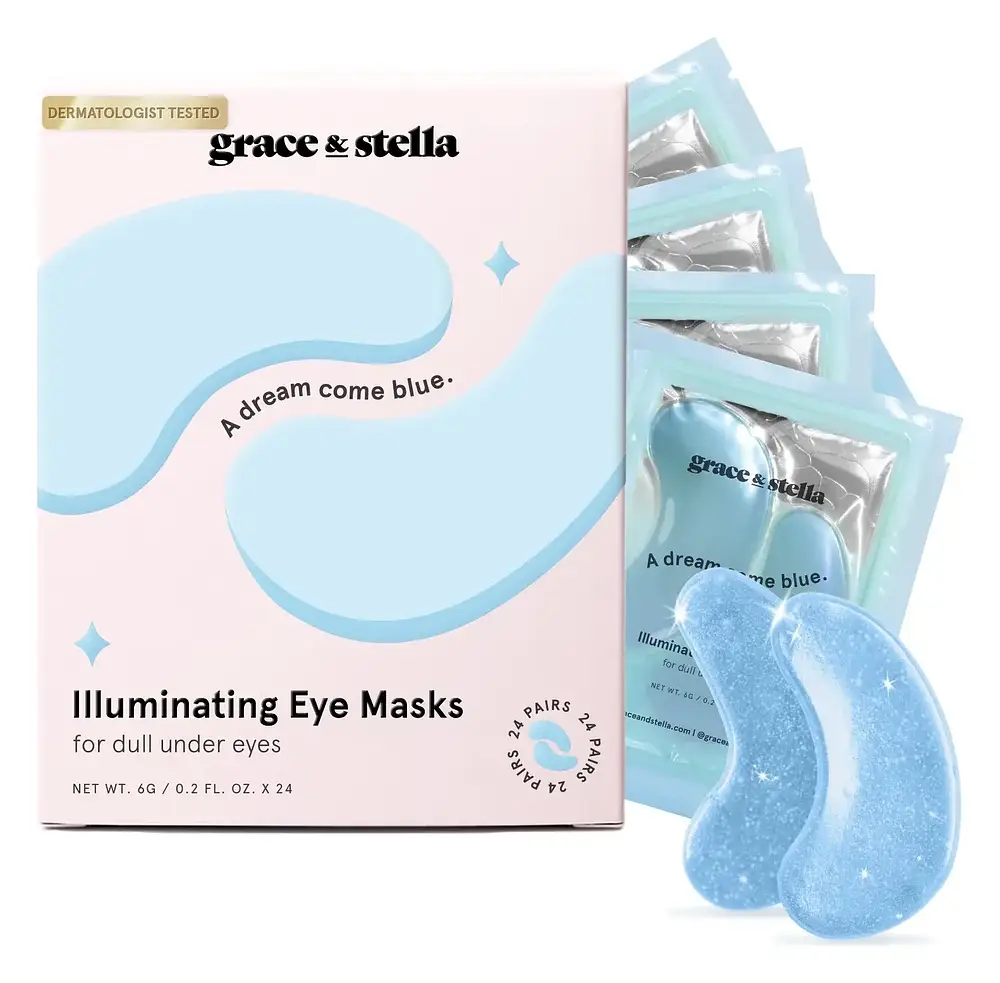 A Dream Come Blue Illuminating Eye Mask