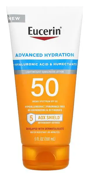 Advanced Hydration Lightweight Sunscreen Lotion SPF50