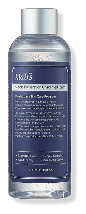 Supple Preparation Unscented Toner