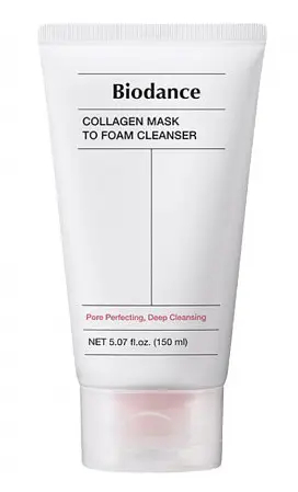 Collagen Mask To Foam Cleanser