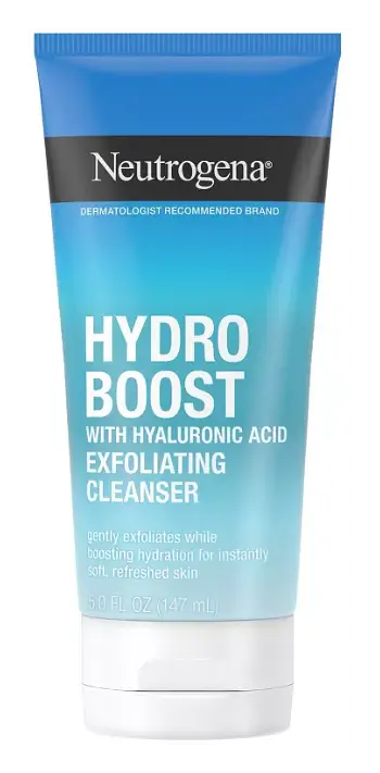 Hydro Boost Daily Gel Cream Exfoliating Cleanser With Hyaluronic Acid